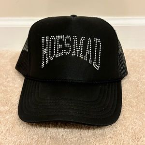 HOES MAD TRUCKER HAT WITH SNAPBACK